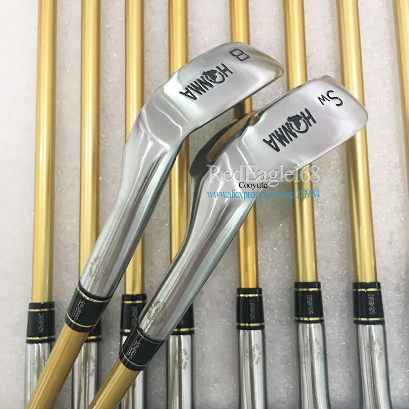 Новые клюшки для гольфа HONMA S 06 4 звезды 11. SW графитовые или стальные бесплатная