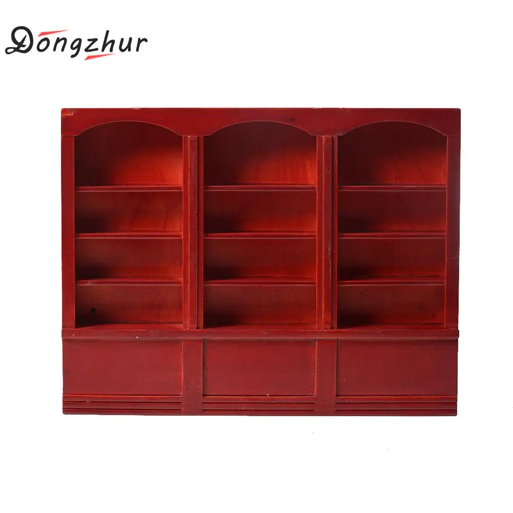 

Dongzhur Wood Diy 1:12 Dollhouse Furniture Book Shelf Kids Baby Toys Miniature Chair Miniature Dollhouse Furniture Accessories