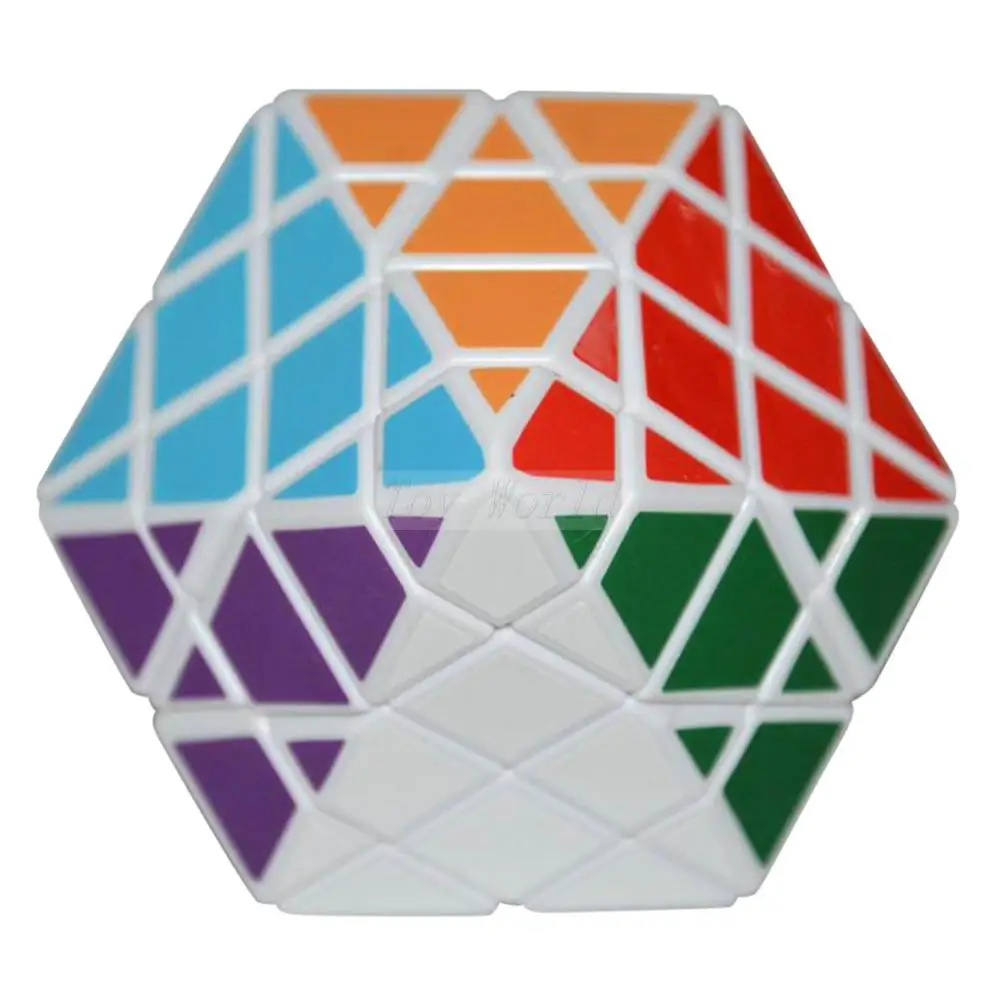 Diansheng восьмиугольная Пирамида dipyramid 4x4 Форма режим Magic Cube Puzzle Игрушечные лошадки