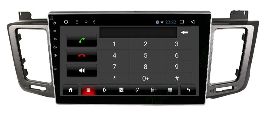 Discount 10.2 inch 2.5D Octa 8 Core 2G+32G Android Car DVD Player for Toyota RAV4 RAV 4 RAV-4 2012-2017 autoradio GPS Navigation Radio BT 26