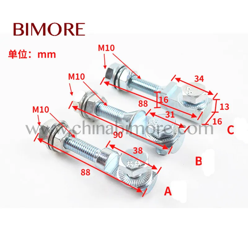 10pcs Elevator Bolt With Screw Nut Use For Escalator Elevator Parts A/b