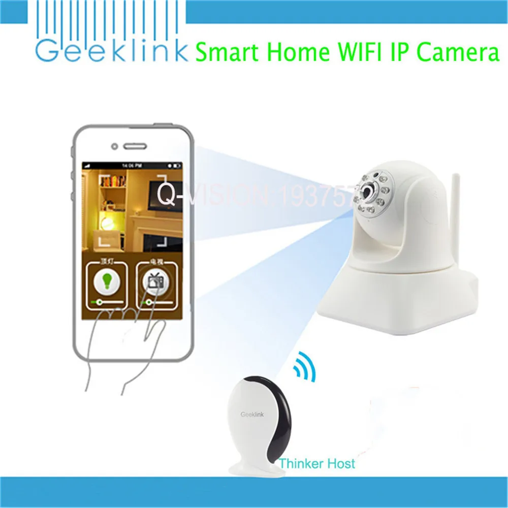 Geeklink Thinker Universal Remote Control Router WIFI IR RF 315 433Mhz Mobile Control font b Smart