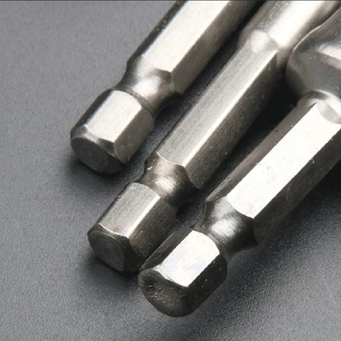 

Hand Tools Chrome Vanadium Steel Socket Adapter Hex Shank to 1/4" 3/8" 1/2" Extension Drill Bits Bar Hex Bit Set