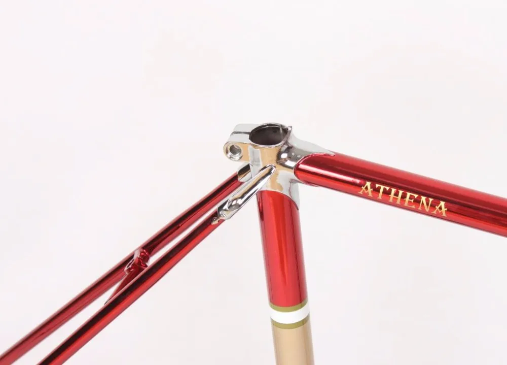 Flash Deal Reynolds 853 lug frame chrome-molybdenum frame road bike racing frame within the frame alignment design Vintage Bicycle f 5