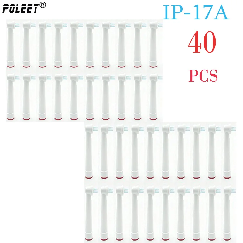 Для выведения токсинов, 40 шт Электрический Зубная щётка головы SB-17A EB-18A EB-25A EB-50A EB-10A SB-20A EB-17A SB-417A EB-30A S32-4 SR12A. 18A EBS-17A IP-17A