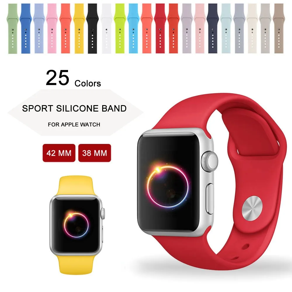 25-Colors-42MM-38MM-Silicone-Sport-Band-With-Connector-Adapter-For-Apple-Watch-Band-42mm-38mm