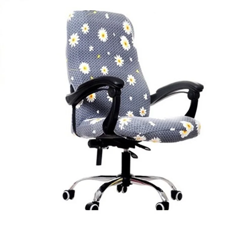 

NEW Printing Stretch Spandex Chair Covers For Office Computer Chair Rotating Lift Seat Chairs Meeting Room, Seat Cases Removable