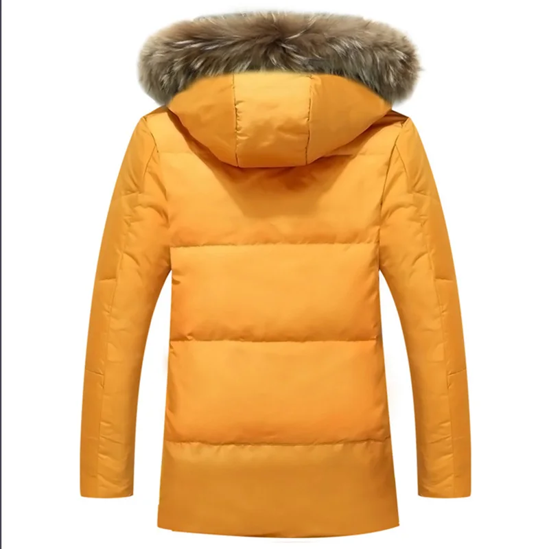 Koop 5XL Witte Eend Down Jas 2019 Vrouwen Winter Ganzenveren Jas Lange Wasbeer Bont Parka Warm Konijn Plus Size Bovenkleding WJM19