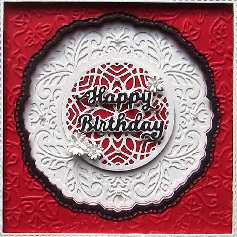 

Happy Birthday Metal Cutting Die Craft Stencil Paper Card Album Photo Making Scrapbooking Handicraft DIY Template New 2019