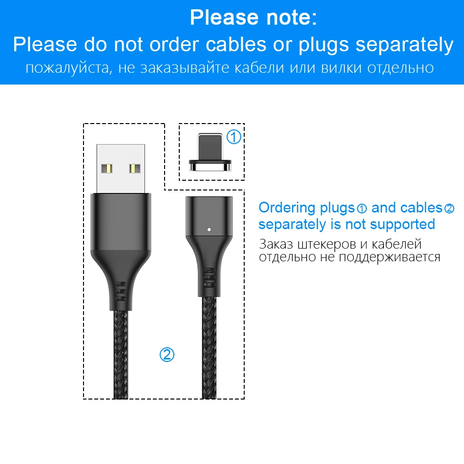 Магнитный кабель NOHON 3A для быстрой зарядки iPhone X XS MAX XR Micro usb type C для samsung Xiaomi huawei, магнитные кабели для передачи данных