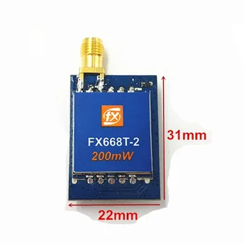 

1PC 5.8GHz 40 Channel 200mW 600mW AV Transmitter NTSC/PAL 5V VOUT Launcher Module VTX for FPV RC Drone Model Launching