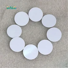100 шт./лот) TK4100(EM4100) RFID 125 кГц 3M наклейки Coins18/20/23/25 мм/30/35 мм умные метки только для чтения карты контроля доступа