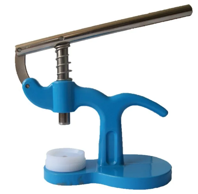 Free shipping Watch Press Crystal and Watch Case Back Press with Nylon Diesin Repair Tools