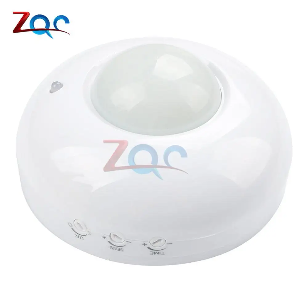 

High Sensitivety Human 360 degree PIR infrared motion sensor Light Switch Ceiling Recessed Switch AC 110V-240V for Home