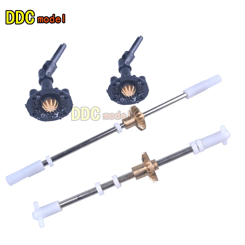 

WPL B-1 B-14 B-24 B24 C14 C-14 1/16 Military Truck RC Car spare parts Metal front and rear copper gear size tooth upgra