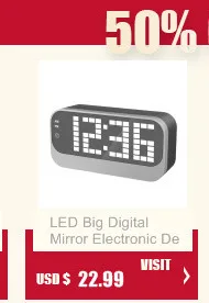 Led Projection Clock Electronic Desk Table Radio Nixie Clock Talking Projector Watch Digital Alarm Clock With Time Projection