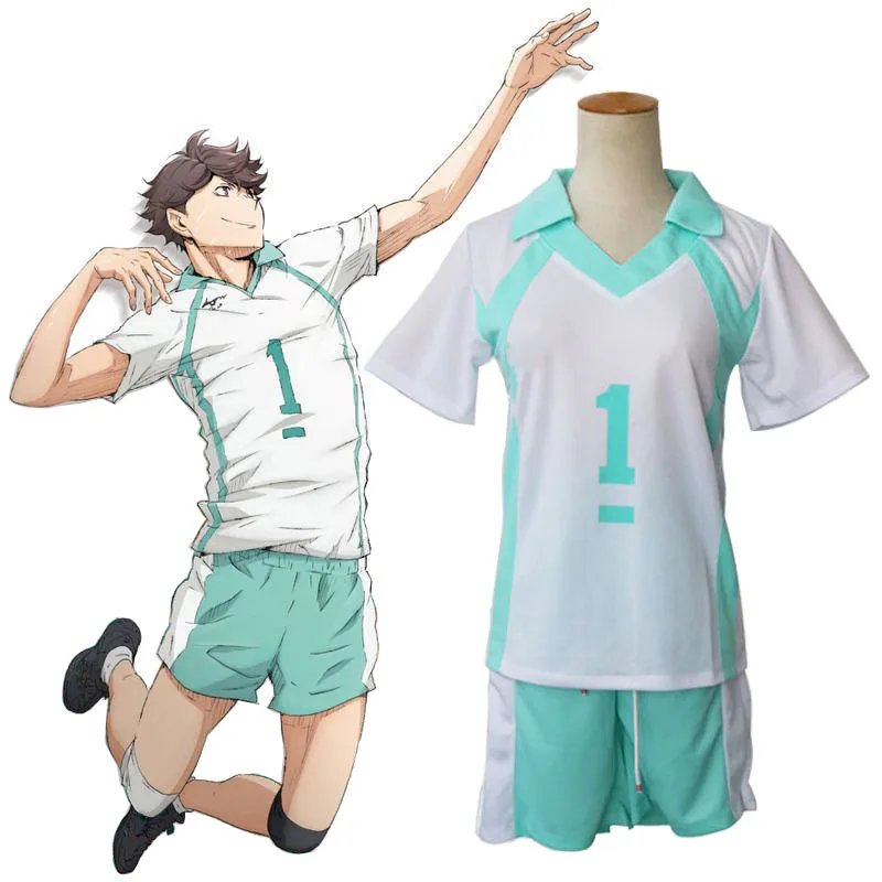 Аниме Haikyuu! Костюм для косплея старшей школы Aoba Johsai VBC костюм Оикава тоору