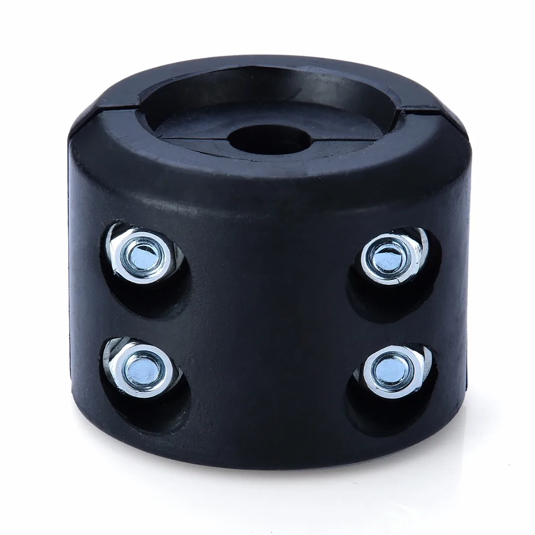 Mayitr ATV UTV Winch Cable Hook Mount Stop Stopper Rubber Cushion Black