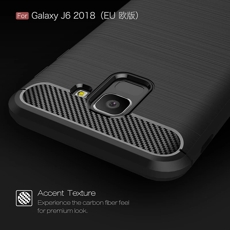 brushed silicone case samsung j6 (4)