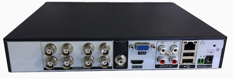 Smtsec CCTV Hi3520D 8CH гибридный видеорегистратор 5 в 1 поддержка adh/CVI TVI/аналоговый/IP Камера HDMI/VGA видео выход Гибридный AHD-8008