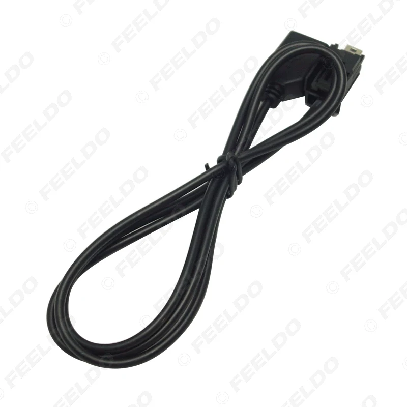 LEEWA 5 шт. автомобильное аудио радио с USB на Мини порт переключатель кабель адаптер