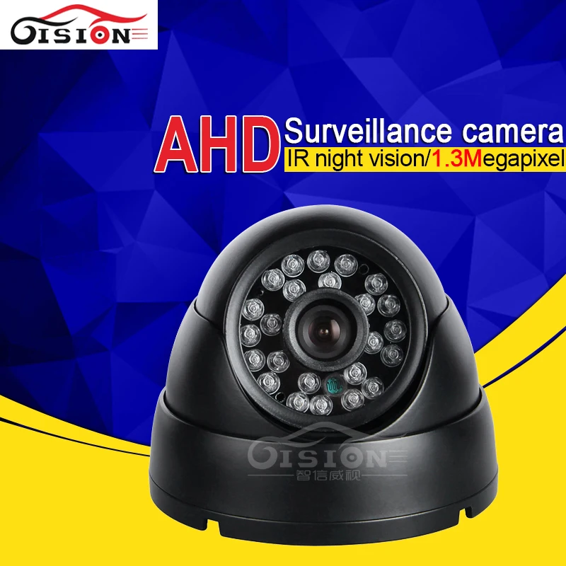 

Gision Metal Dom AHD Camera 1.3MP Indoor Vehicle Camera For Moniroing Waterproof Night Vision Bus Car Cameras