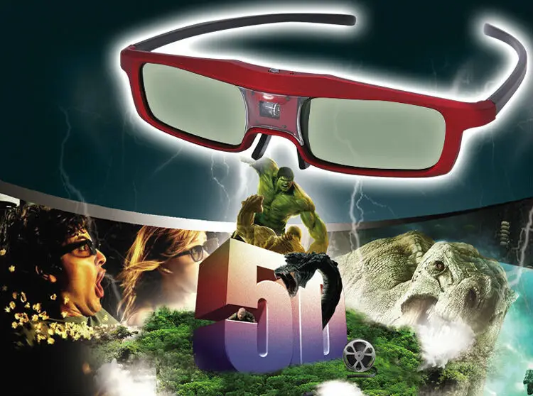 New 3D active glasses pic 1