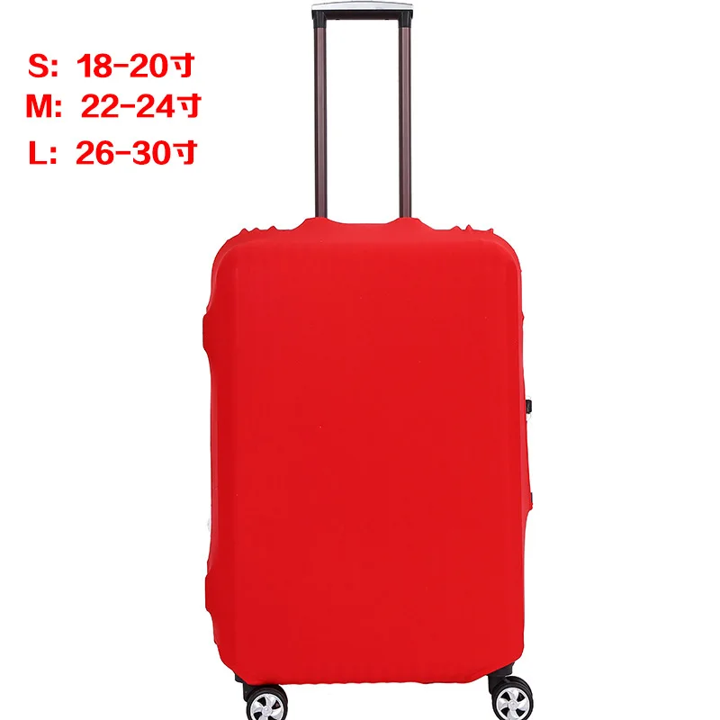 Путешествия Чехол Эластичный Чемодан Защитная крышка для 18-30 дюймов тележка чемодан защита от пыли сумка Дорожный Чехол