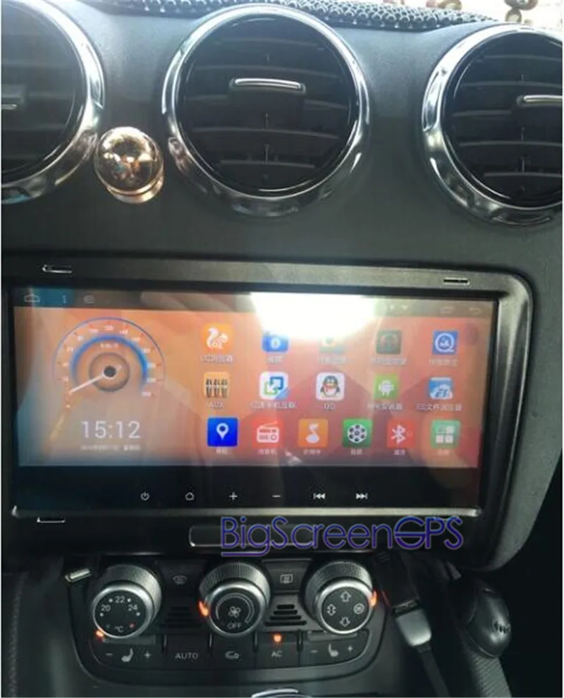 Clearance 8.8 Inch Android 7.1 Quad Core Car No DVD Player GPS Navigation For Audi TT 2006-2014 Multimedia ISP Screen Steering wheel wifi 0