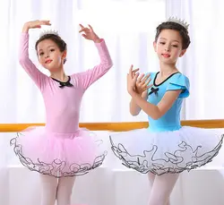 2018 Новый Балетное платье для девочек для детей для танцев Костюмы дети Балетные костюмы для Обувь для девочек танец купальник девушка этап