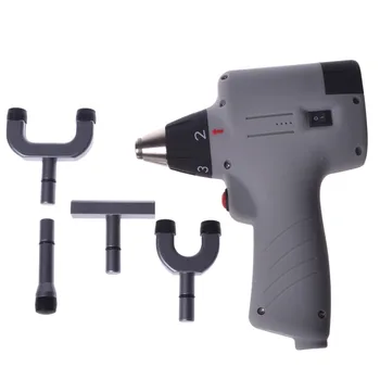 

Chiropractic Adjusting Tool Spine Activator 6 Levels 3 Heads 004 Black Electric Correction Gun Activator Massager