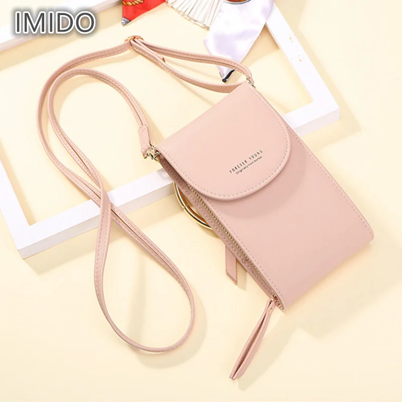 Новые дизайнерские металлическое кольцо розовый PU Для женщин плеча Crossbody сумки