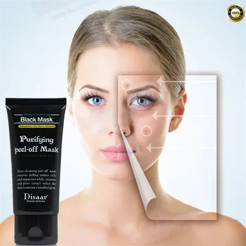 

Professional Skin Care Black Heads Remove Shrink Pores Natural Mineral mud Black Head Pore Purifying Peel Off Mask 50ml