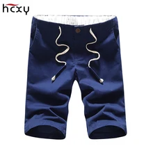 HCXY2018 мужские повседневные шорты, облегающие мужские летние модные хлопковые дышащие мужские брендовые шорты, мужские бермуды