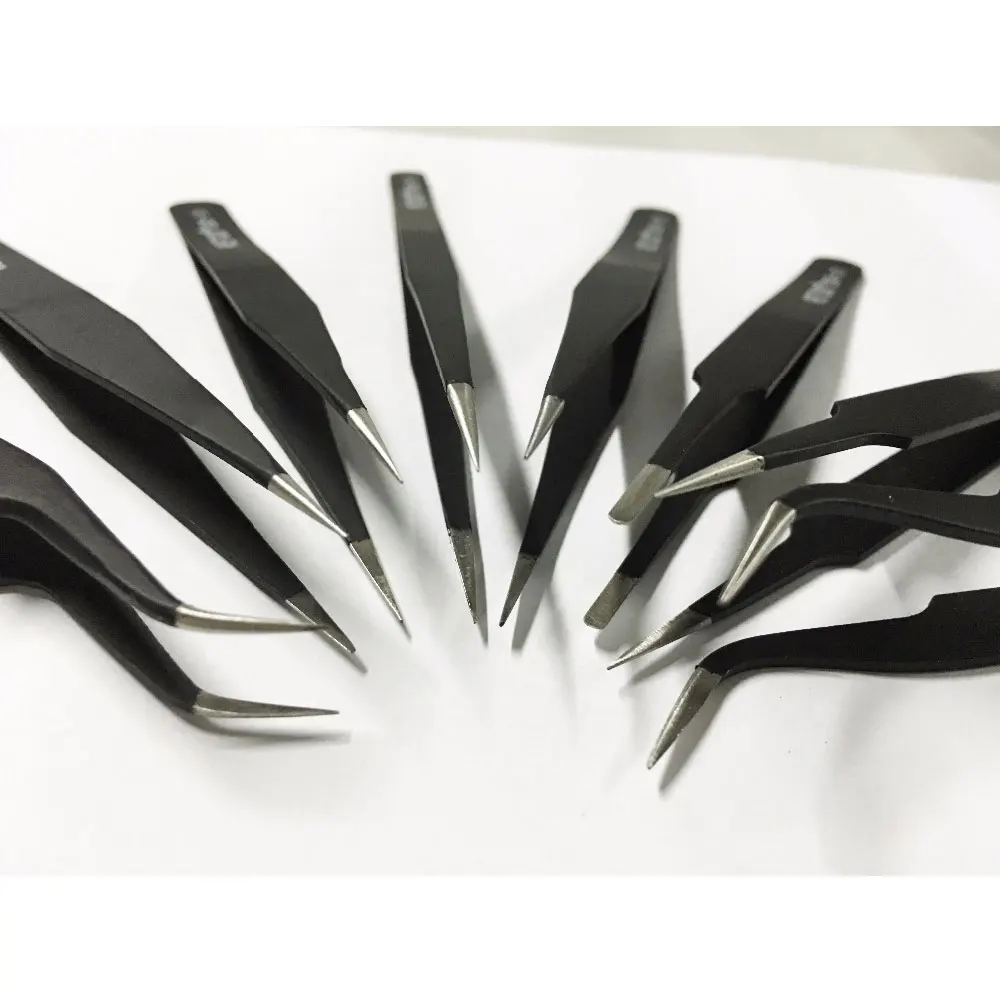 Антимагнитный антикоррозионный Пинцет ESD 1 шт. 12 13 14 15 16 17 14|tweezers|tweezers esdtweezer |