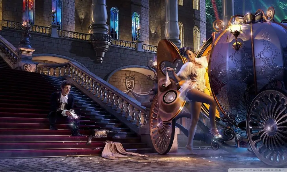 Confronta i prezzi su cinderella wallpaper shopping online ... Parati poster