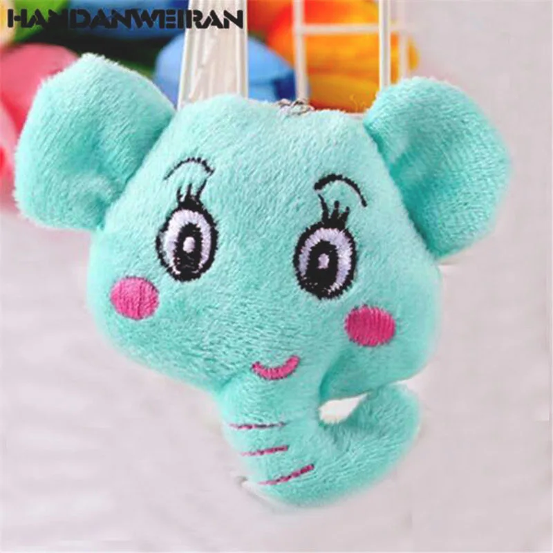 

1PCS Mini Plush Elephant Toys Creative Cute Soft Stuffed Elephants Toy Small Pendant Activity Gifts For Kids Girlfriend Hot 10CM