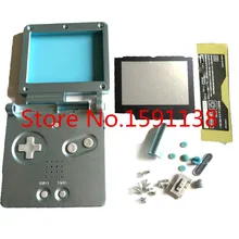 Новое поступление светло-голубой Пластик Корпус чехол для GameboyAdvance SP Замена портативной консоли с кнопки Рождественский подарок