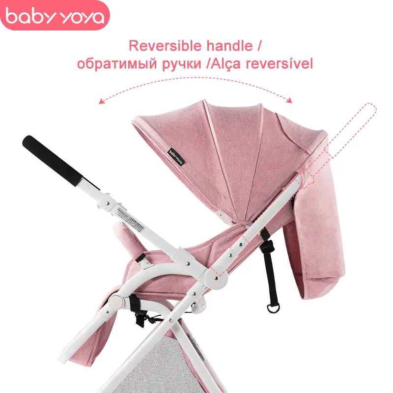 Легкая портативная складная детская коляска AIQI BABYYOYA с возможностью сидеть и