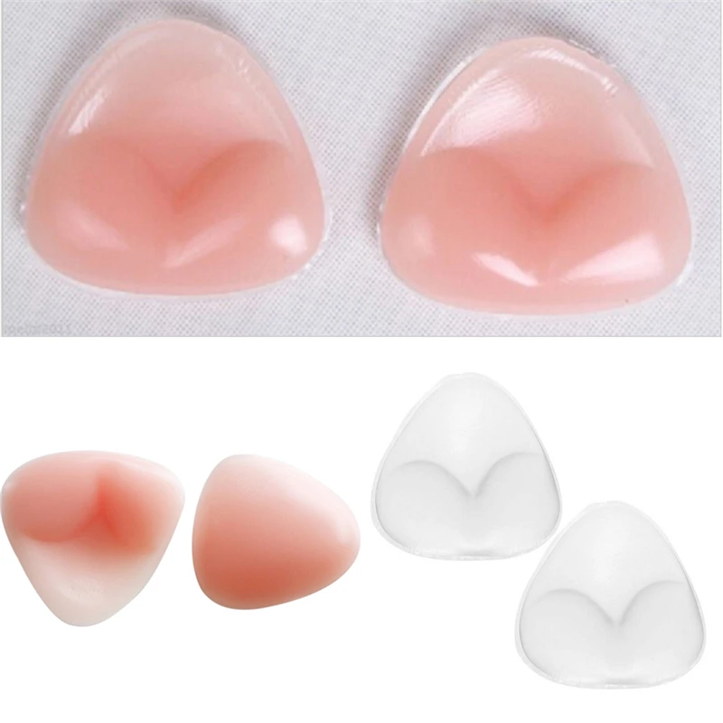 

Silicone Bra Enhancer Pad Breast Enhancer Women Invisible Bra Push Up Enhances Pads 1Pair Inserts Women Bra Pads