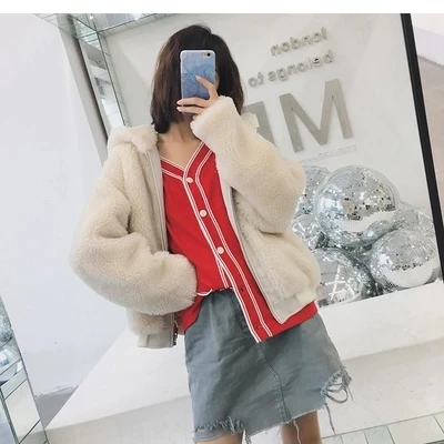 

2018 New Style High-end Fashion Women Faux Fur Coat C5
