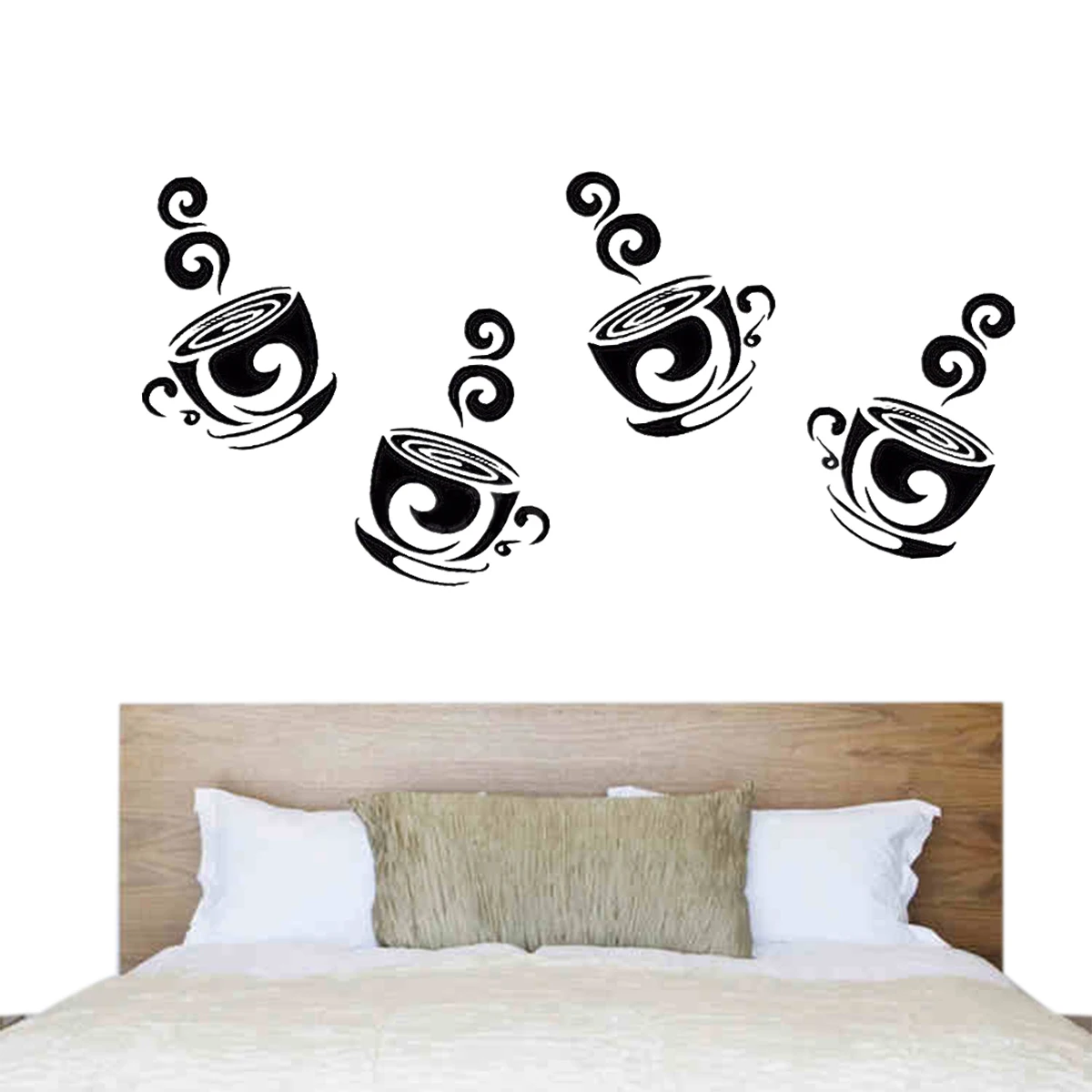DIY Coffee Cup wall stickers for kitchen decor on the wall home decoration accessories kitchen wall stickers vinilos decorativos