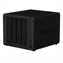 Synology DiskStation DS418, HDD, SSD, 48 ТБ, Serial ATA, Serial ATA II, Serial ATA III, 2,5, 3,5 дюймов, 0, 1, 5, 6, 10, JBOD, BTRFS