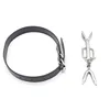 2022 New Strict Chastity Belt Leather Stainless Steel Heretics Fork Bdsm Bondage S&M Adult Game Sex Toys for Men/Women machine ► Photo 2/6