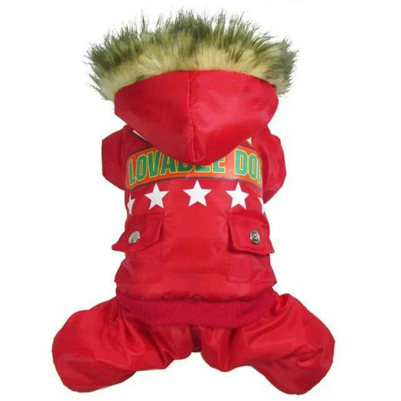 

Big Dog Waterproof Clothes New Arrival Pet Clothes Dog Jacket Winter Warm Hoodie Puppy Apparel Pet Supplies Accessories