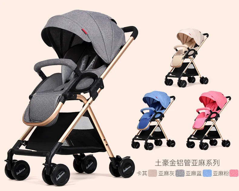 Детская коляска легкая коляска bebek arabasi plegable carrinho de bebe pram baby car cochecito bebe plegable коляска 6,5 кг