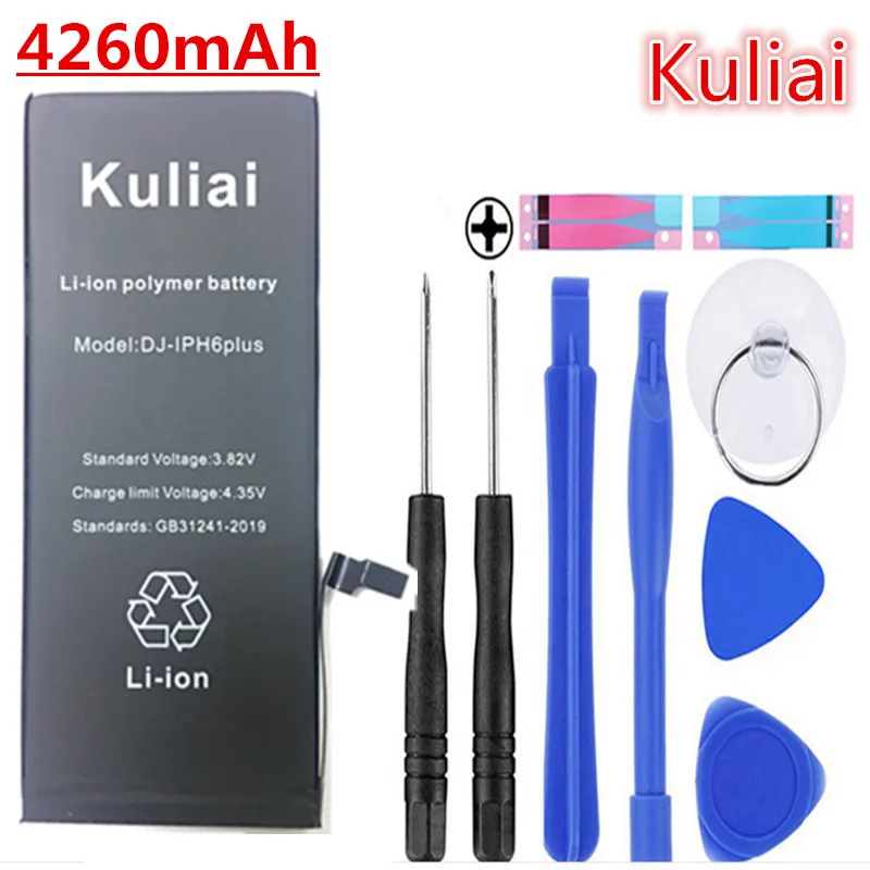 

4260mAh High Capacity Phone Relacement Battery For Apple iPhone 5s 6 6sp 7 7 plus for iphone battery With Repair Installation T