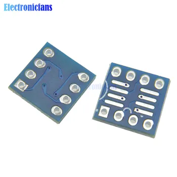 

50PCS SOP8 SO8 SOIC8 TO DIP8 Interposer board pcb Board Adapter Plate New