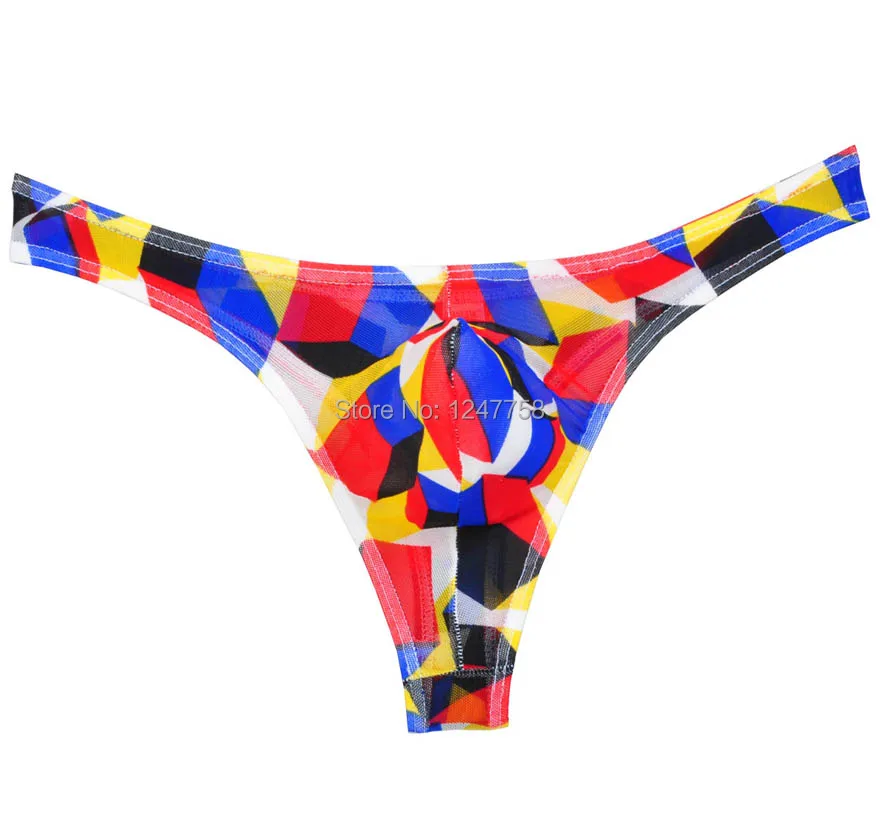 plaid thong
