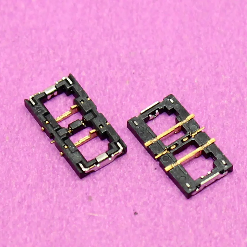 

YuXi 100% New Inner Battery FPC Plug Connector Battery Holder Clip Contact Replacement on Motherboard for Iphone6 plus 5.5inch